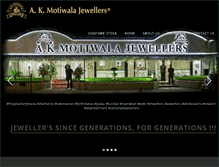 Tablet Screenshot of akmotiwala.com